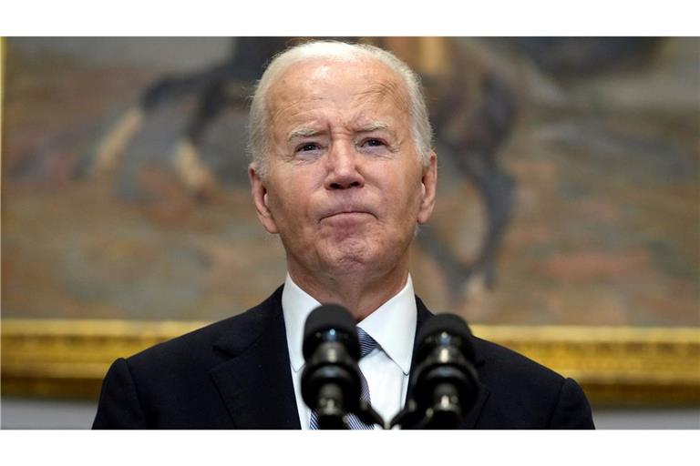 Für seine Entscheidung, sich aus dem US-Präsidentschaftsrennen zurückzuziehen, erntet Biden Respekt. (Archivbild)