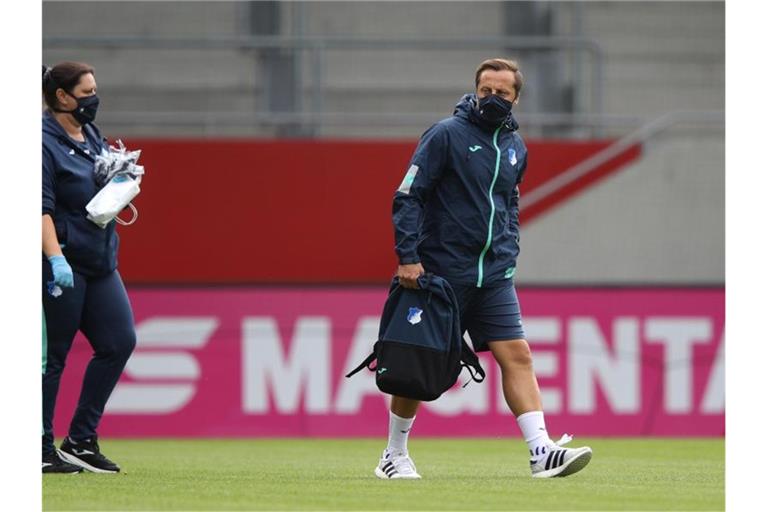 Gabor Gallai (r), Co-Trainer von TSG 1899 Hoffenheim. Foto: Adam Pretty/Getty Images Europe/Pool/dpa/Archivbild