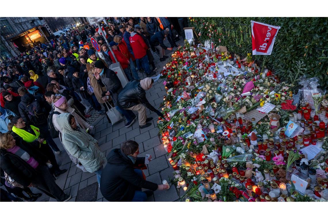 Gedenken für die Anschlagsopfer von München