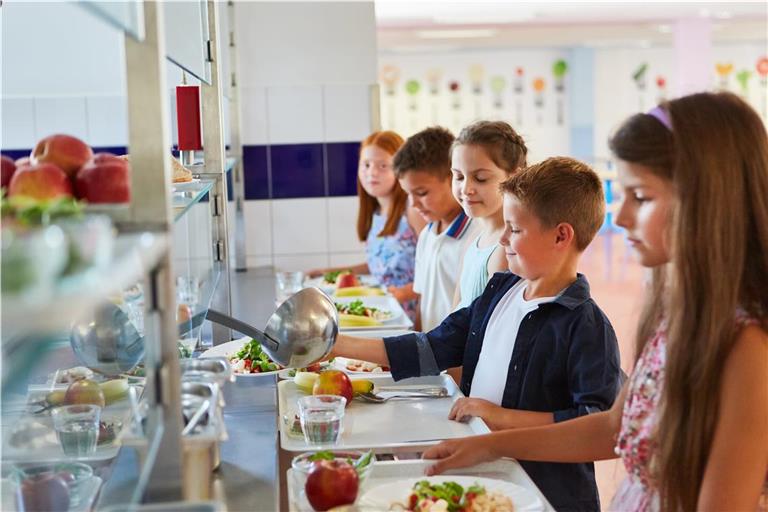 Gesunde Ernährung in Kindergarten, Schule und der Familie ist ein wichtiger Baustein für die Entwicklung. Symbolfoto: Stock Adobe/Robert Kneschke