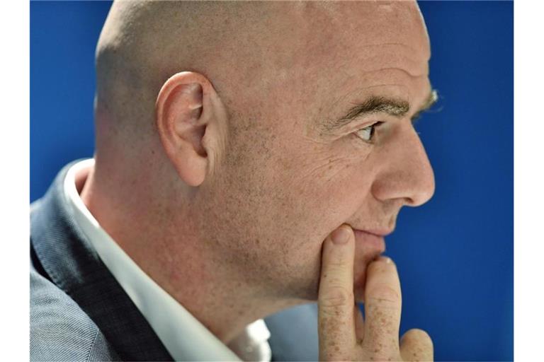 Gianni Infantino ist der Präsident der FIFA. Foto: Walter Bieri/KEYSTONE/dpa