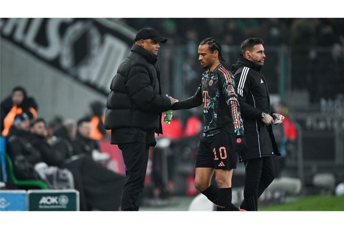 Glücklos in Gladbach: Leroy Sané Verbleib wird als nicht so entscheidend eingestuft