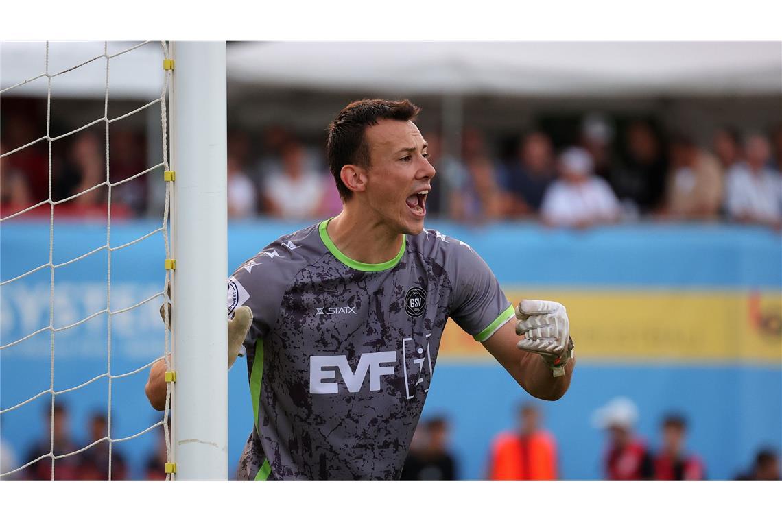 Göppingens Keeper Matthias Layer hielt die Null.