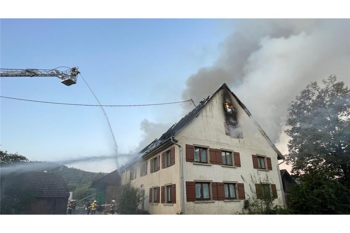 Großbrand im Bodenseekreis