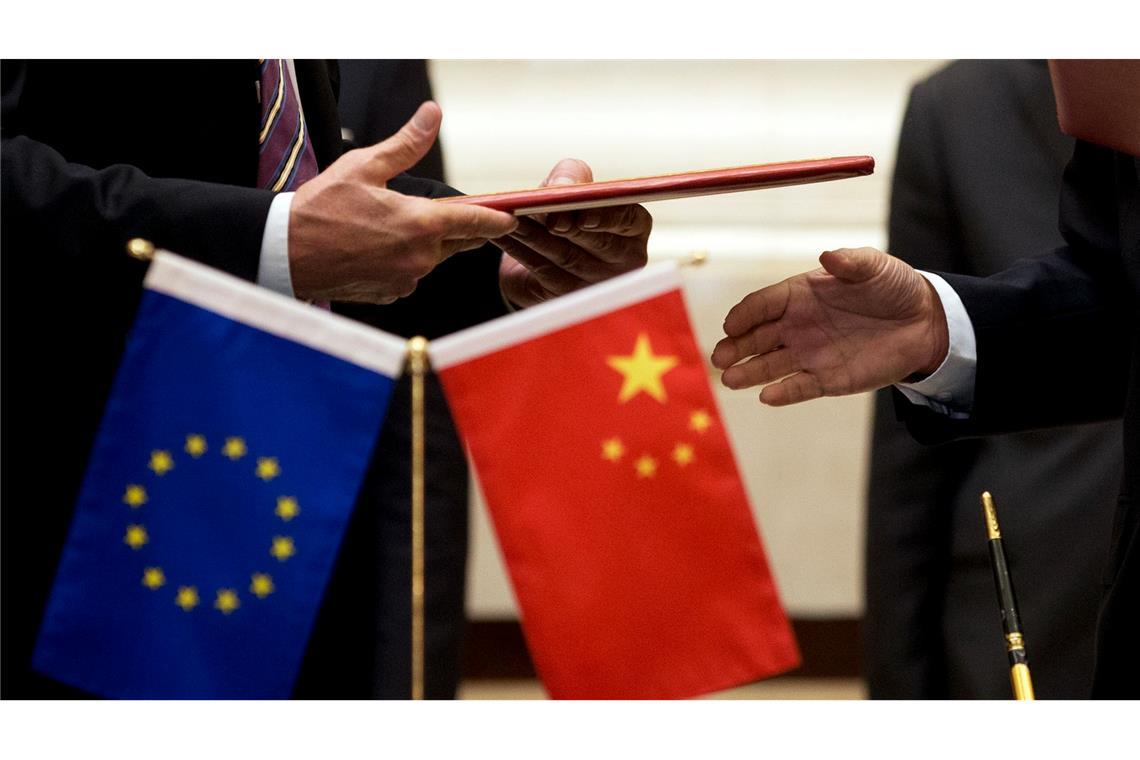 Handelsdiplomatie gefragt: Können sich die EU und China noch einigen? (Archivbild)