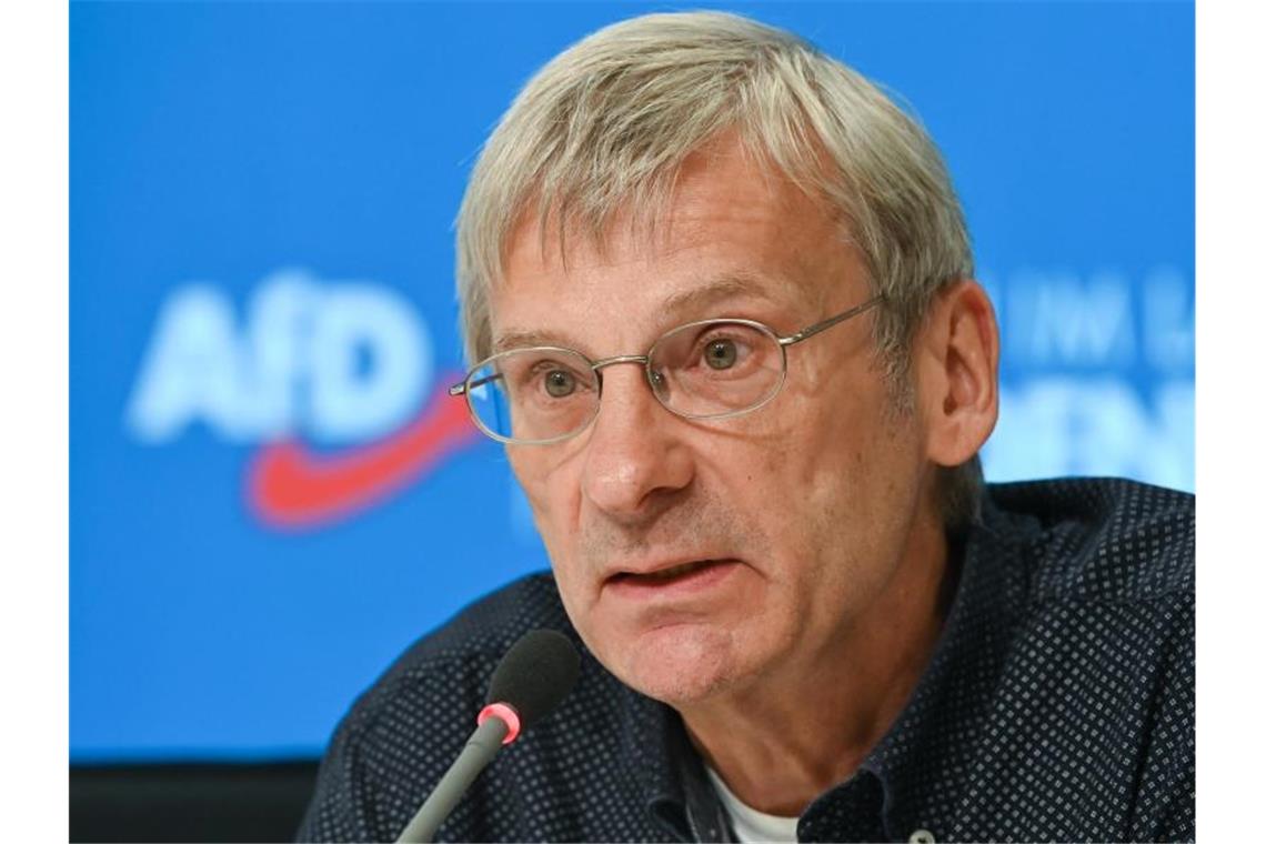 Hans-Christoph Berndt ist neuer Fraktionsvorsitzender der AfD im Brandenburger Landtag. Foto: Patrick Pleul/dpa-Zentralbild/dpa