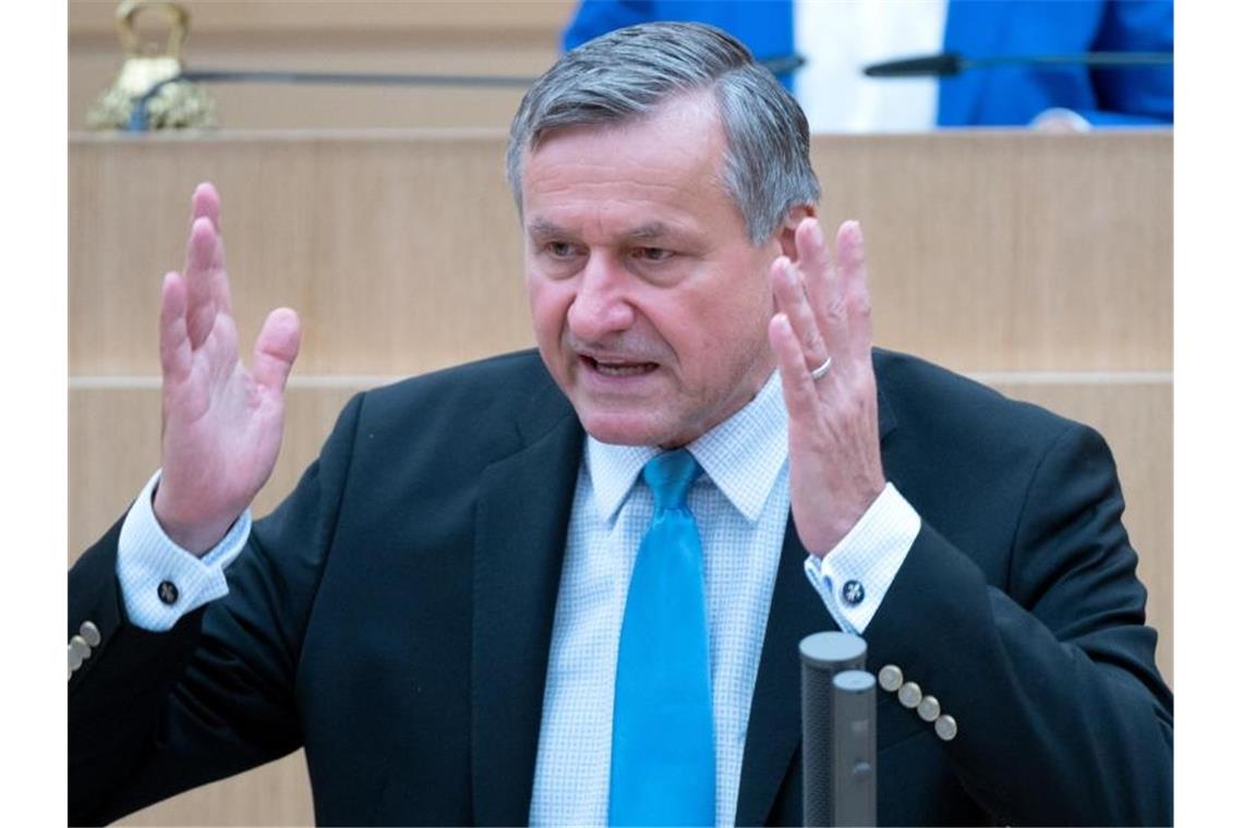 Hans-Ulrich Rülke, FDP-Fraktionsvorsitzender im Landtag von Baden-Württemberg. Foto: Bernd Weißbrod/dpa/Bildarchiv