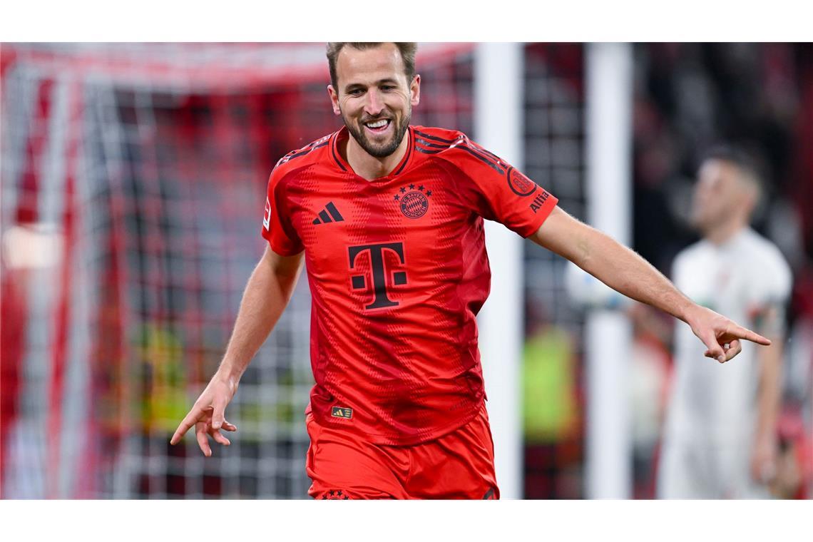 Harry Kane traf auch im 50. Bundesliga-Spiel.