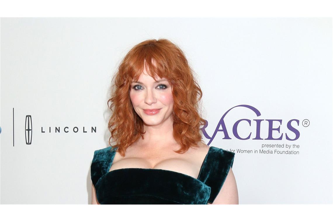 Hat George Bianchini das Ja-Wort gegeben: US-Schauspielerin Christina Hendricks (Archivbild).