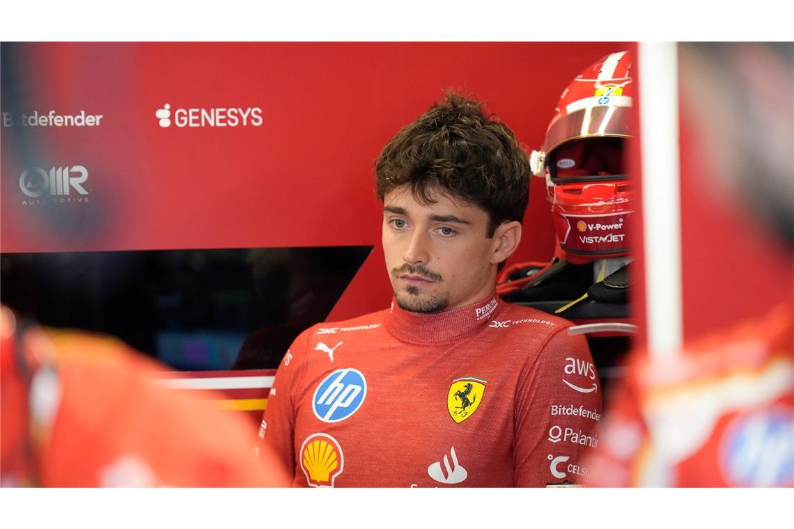 Hatte viel Pech: Charles Leclerc.