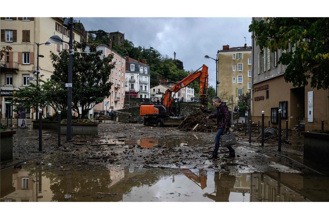 Heftige Unwetter haben Ende dieser Woche in Teilen Frankreichs gewütet.