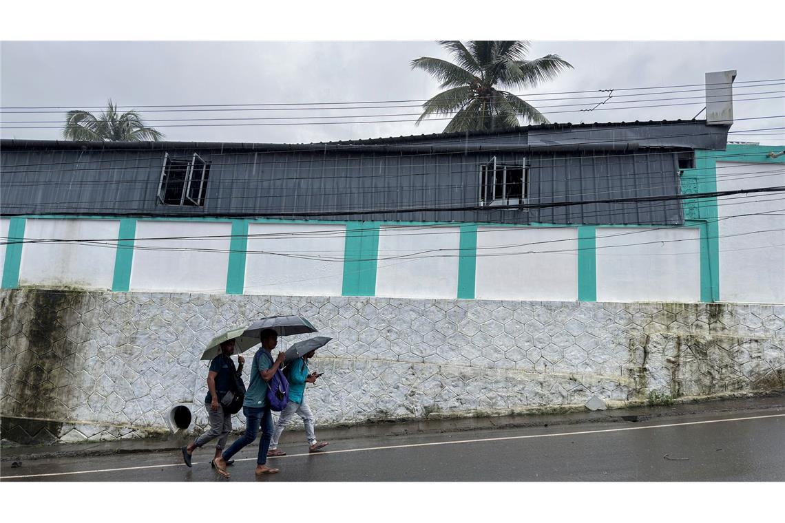 Heftiger Regen in Indien - mit schlimmen Folgen für die Bevölkerung. (Foto aktuell)