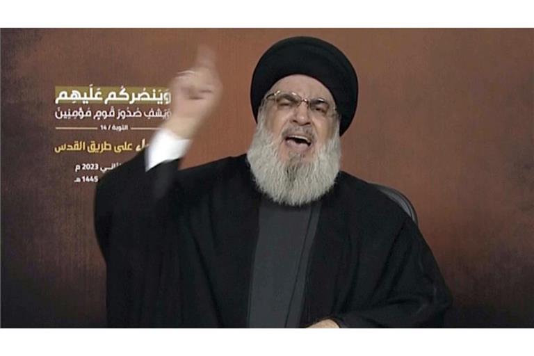 Hisbollah-Führer Sayyed Hassan Nasrallah