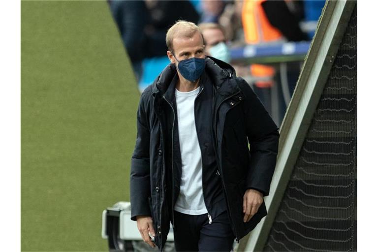 Hoffenheims Trainer Sebastian Hoeneß. Foto: Bernd Thissen/dpa/Archivbild