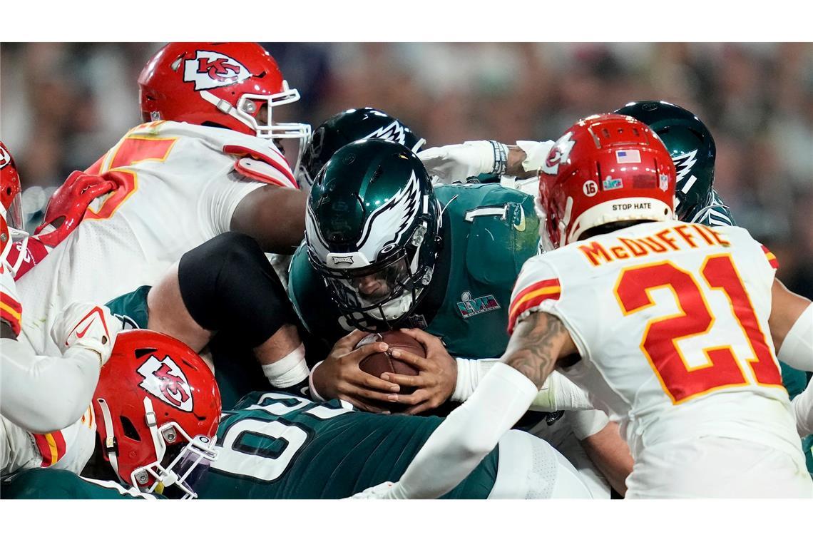 Hurts und die Eagles wollen es besser machen als vor zwei Jahren