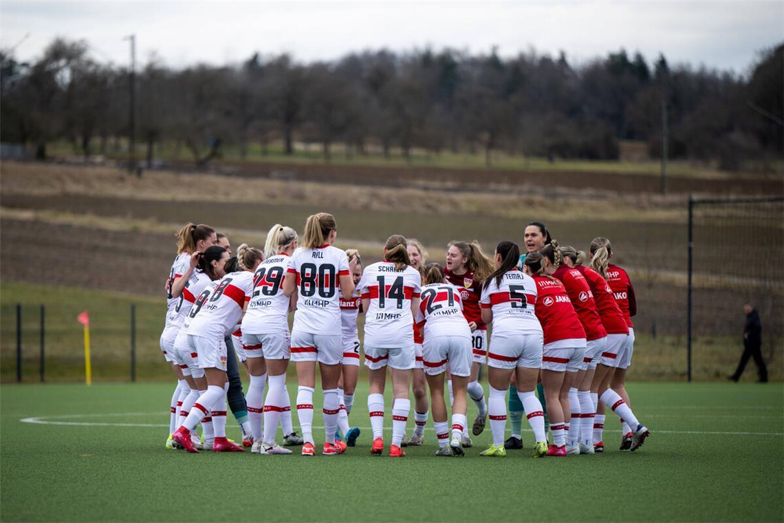 Ihr erstes Pflichtspiel des Jahres gewannen die VfB-Frauen im Viertelfinale des wfv-Pokals gegen den SV Eutingen mit 5:0.