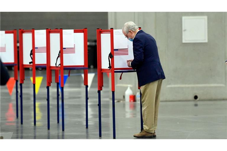 Im Bundesstaat Kentucky haben erste Wahllokale nun geschlossen. (Archivbild)