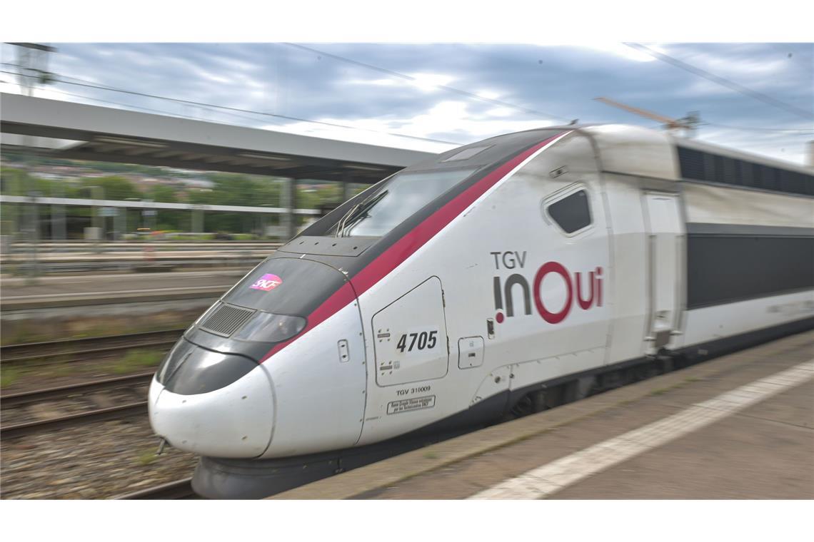 Im französischen TGV wird von Montag an verschärft auf die Gepäckmenge und -größe geachtet.