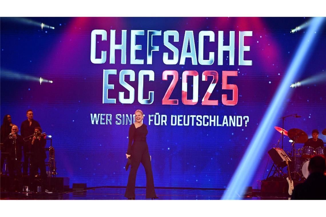 Im Halbfinale von "Chefsache ESC 2025" traten die verbliebenen Kandidaten erstmals mit eigenen Songs an, die auch für das ESC-Finale in Frage kommen.