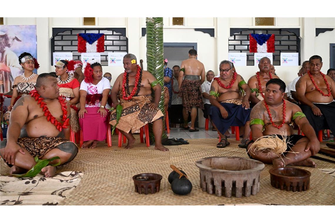 Im Inselstaat Samoa gibt es viele alte Rituale.