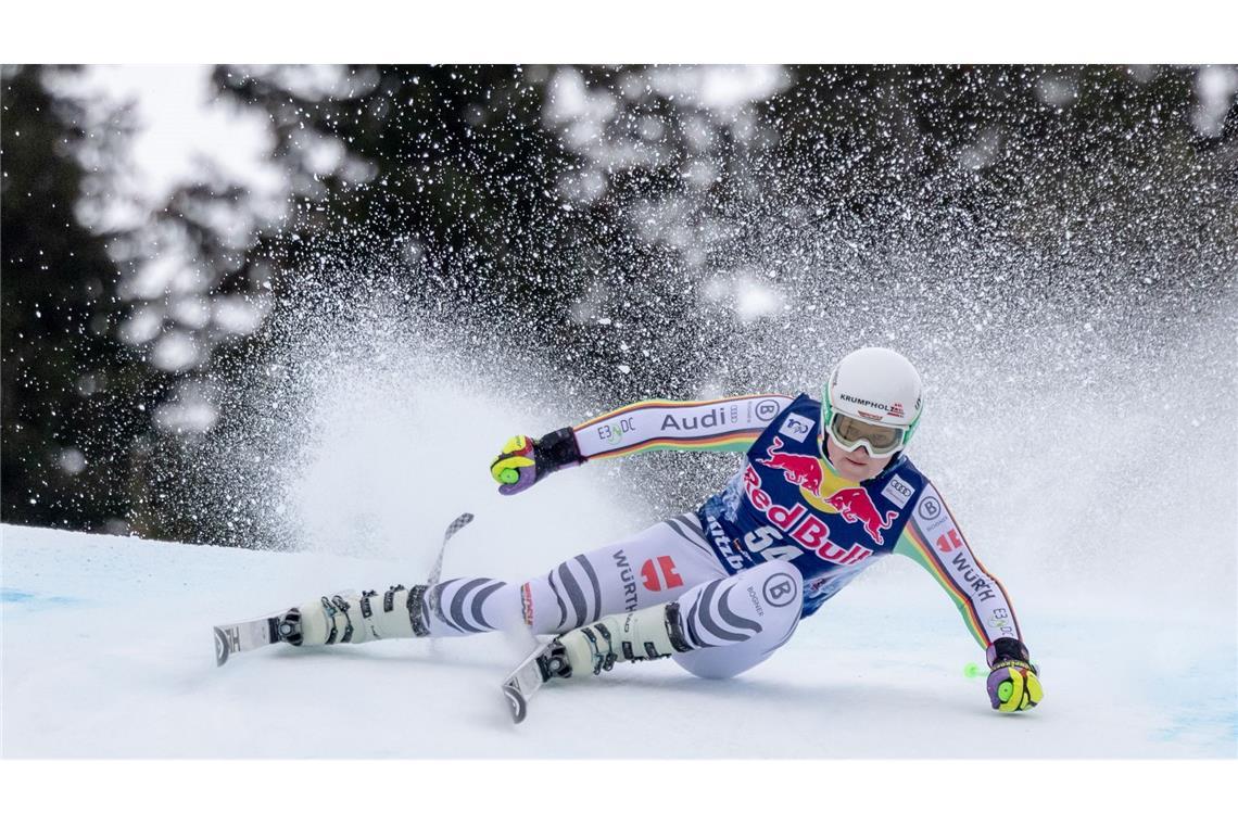 Im Januar 2024 gab Jacob Schramm in Kitzbühel sein Weltcup-Debüt - ein Jahr später verletzt er sich dort schwer.