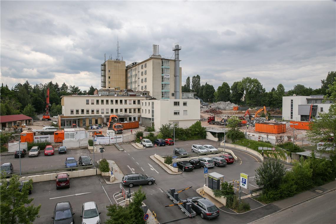 Im Juli 2014 ist das Kreiskrankenhaus in Backnang geschlossen worden. 