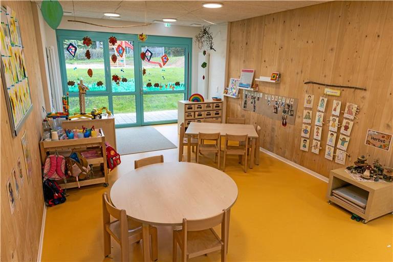 Im Kindergarten Ziegeläcker hängt der Beitrag davon ab, wie viele Tage das Kind in der Betreuung verbringt. Archivfoto: Alexander Becher