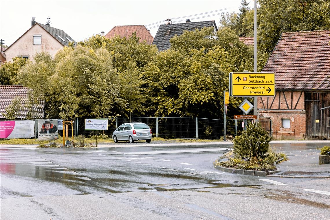 Im Rahmen der ersten Erneuerungsmaßnahme kaufte die Gemeinde Spiegelberg das ehemalige Hirsch-Grundstück an der Löwensteiner Straße. Dessen Reaktivierung ist nun über die Städtebauförderung im zweiten Sanierungsgebiet vorgesehen. Foto: Alexander Becher