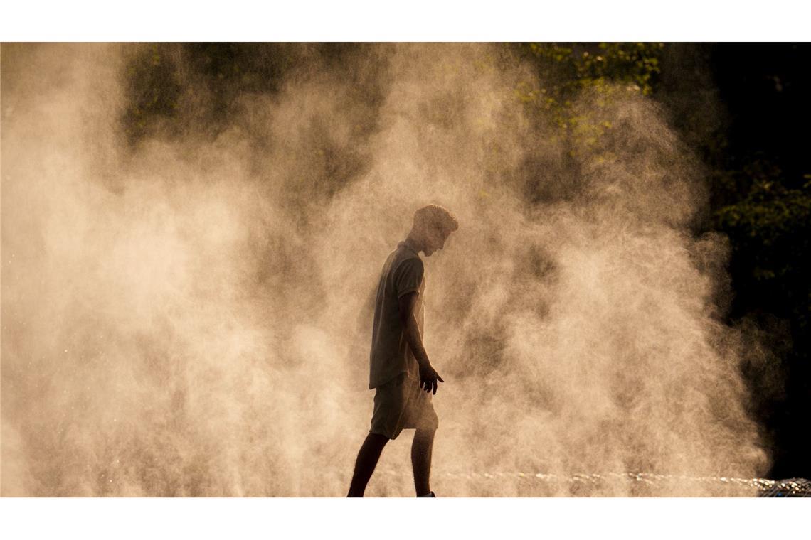 Im rumänischen Bukarest haben die Temperaturen mehr als 38 Grad Celsius erreicht.