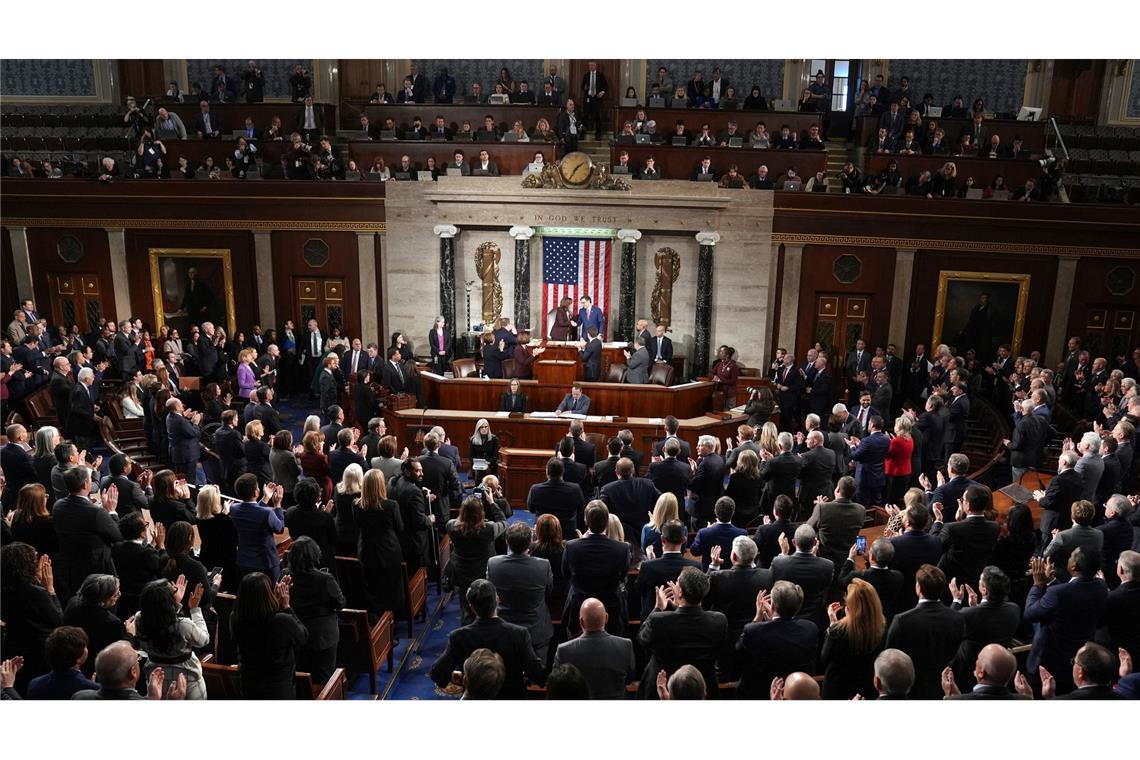 Im US-Parlament kontrollieren Trumps Republikaner beide Kammern. (Archivbild)