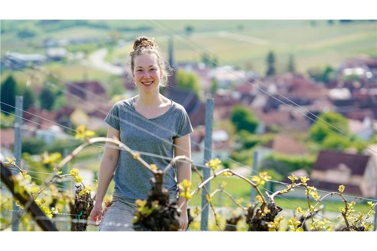 Immer mehr Frauen in Deutschland entscheiden sich Winzerin zu werden, so auch Hanna Nunkesser.