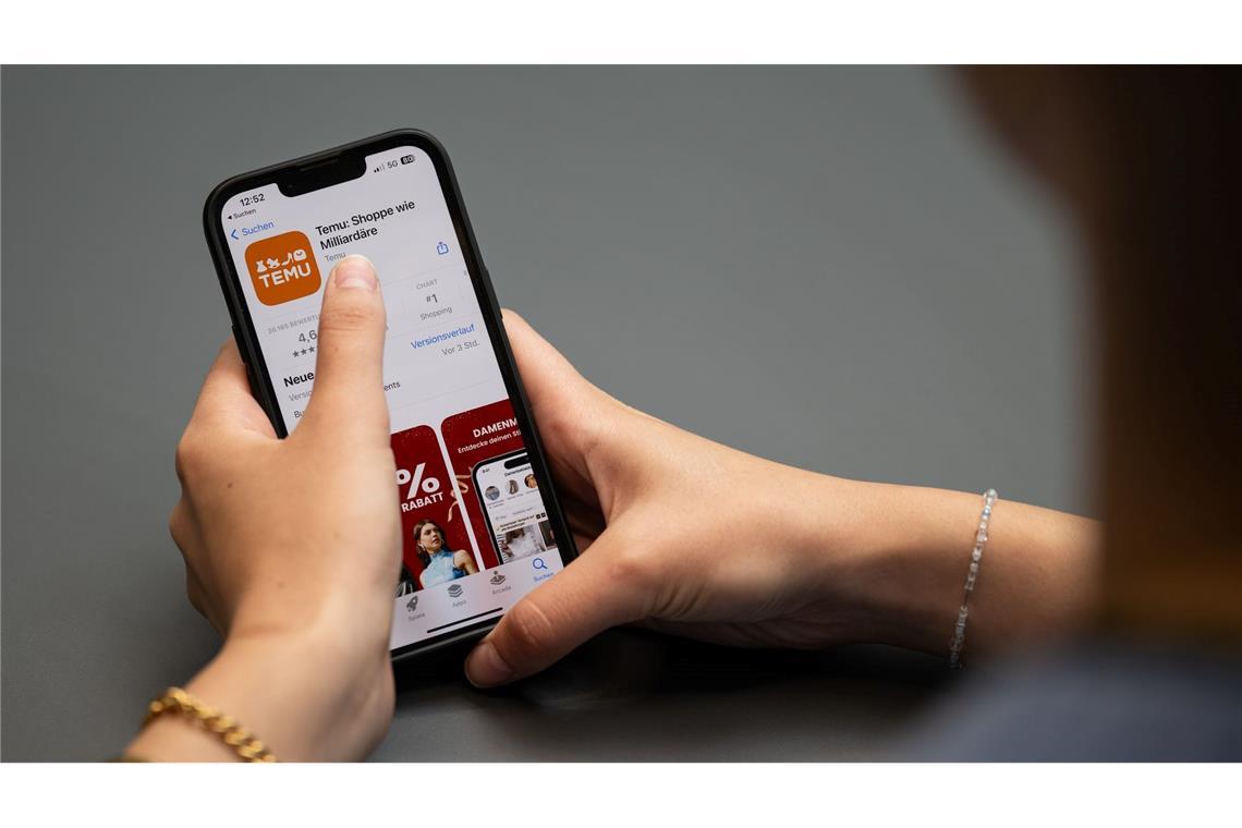 Immer mehr Menschen greifen auf Temu und Shein zurück.