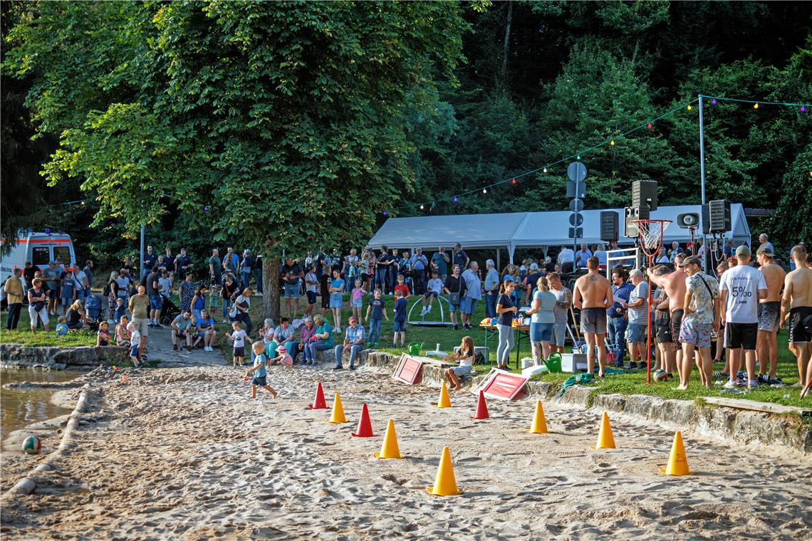 Impressionen vom Waldsee-Triathlon 2024 in Fornsbach.