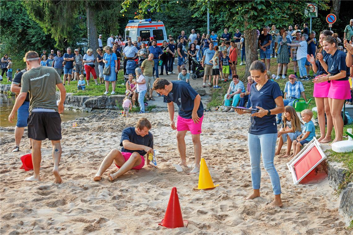 Impressionen vom Waldsee-Triathlon 2024 in Fornsbach.