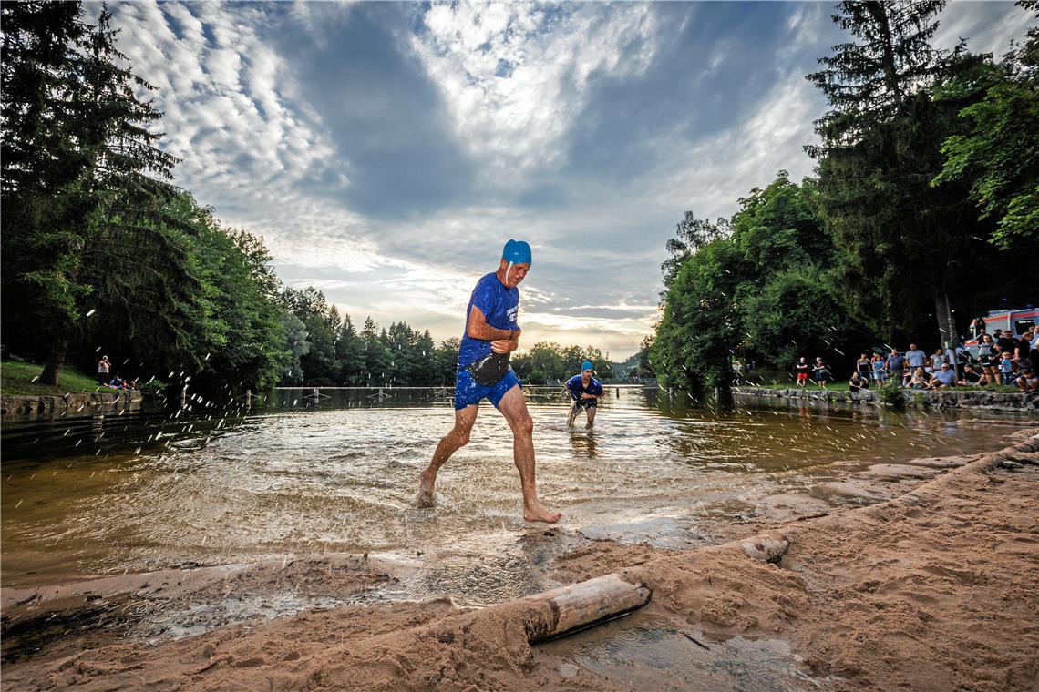 Impressionen vom Waldsee-Triathlon 2024 in Fornsbach.