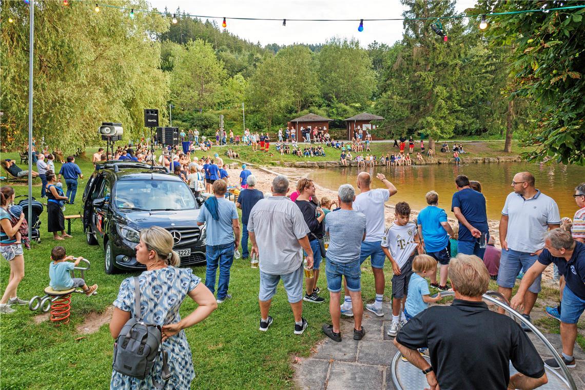 Impressionen vom Waldsee-Triathlon 2024 in Fornsbach.