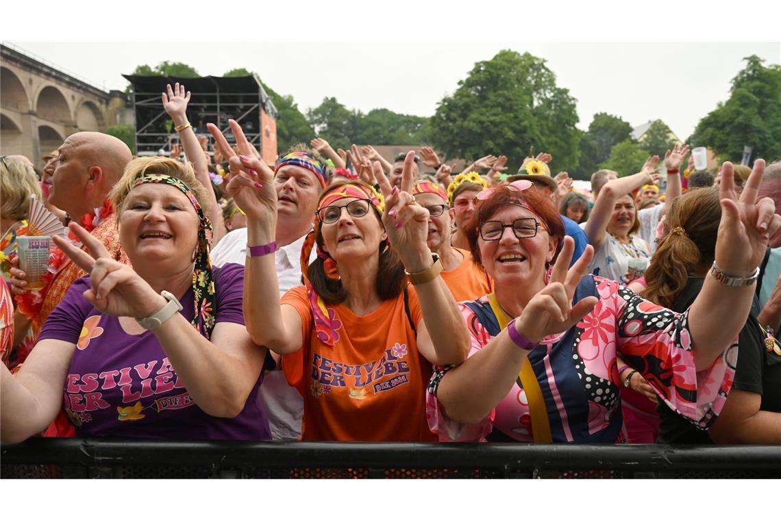 Impressionen von Dieter Thomas Kuhns „Festival der Liebe“ in Bietigheim