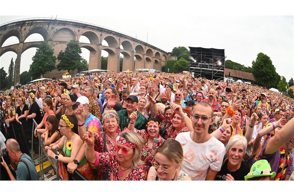 Impressionen von Dieter Thomas Kuhns „Festival der Liebe“ in Bietigheim