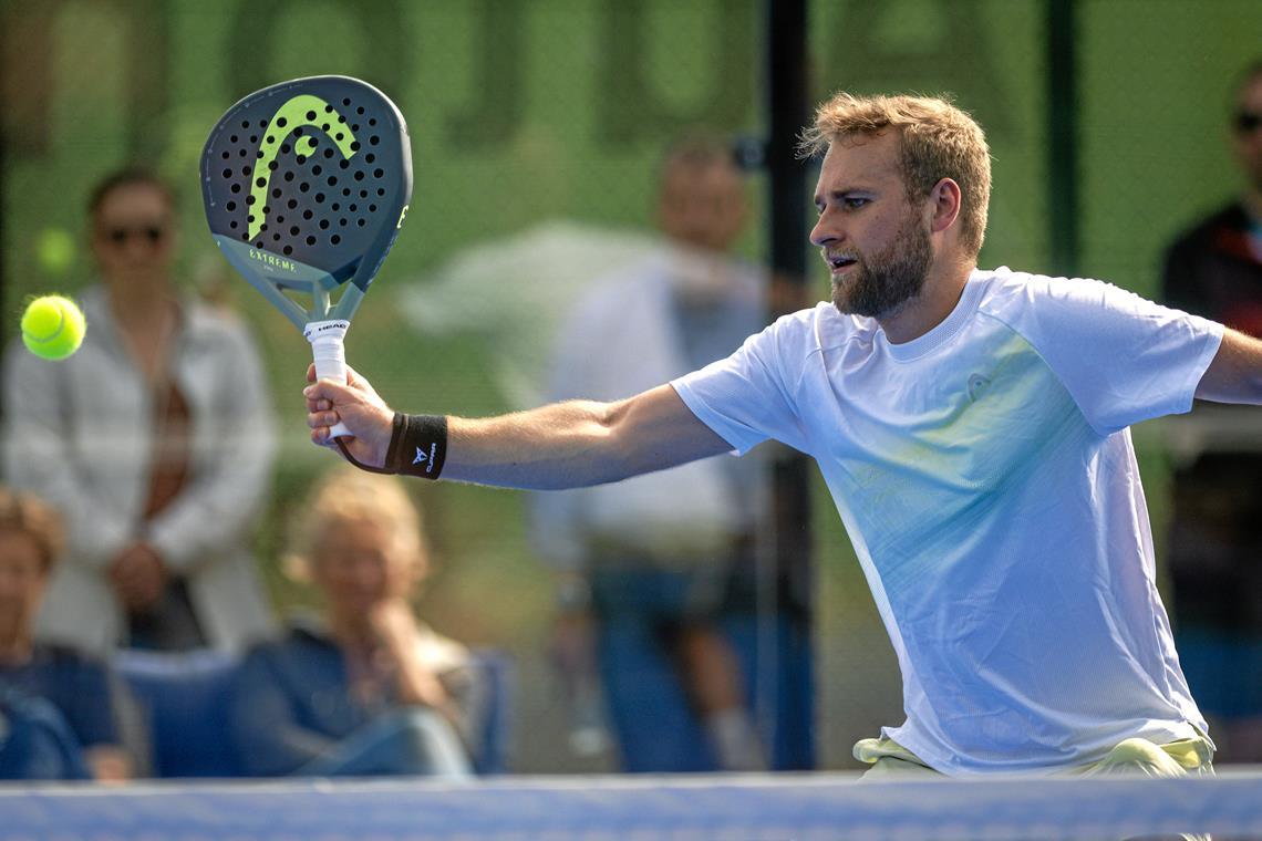 In Backnang wird künftig Padel gespielt.