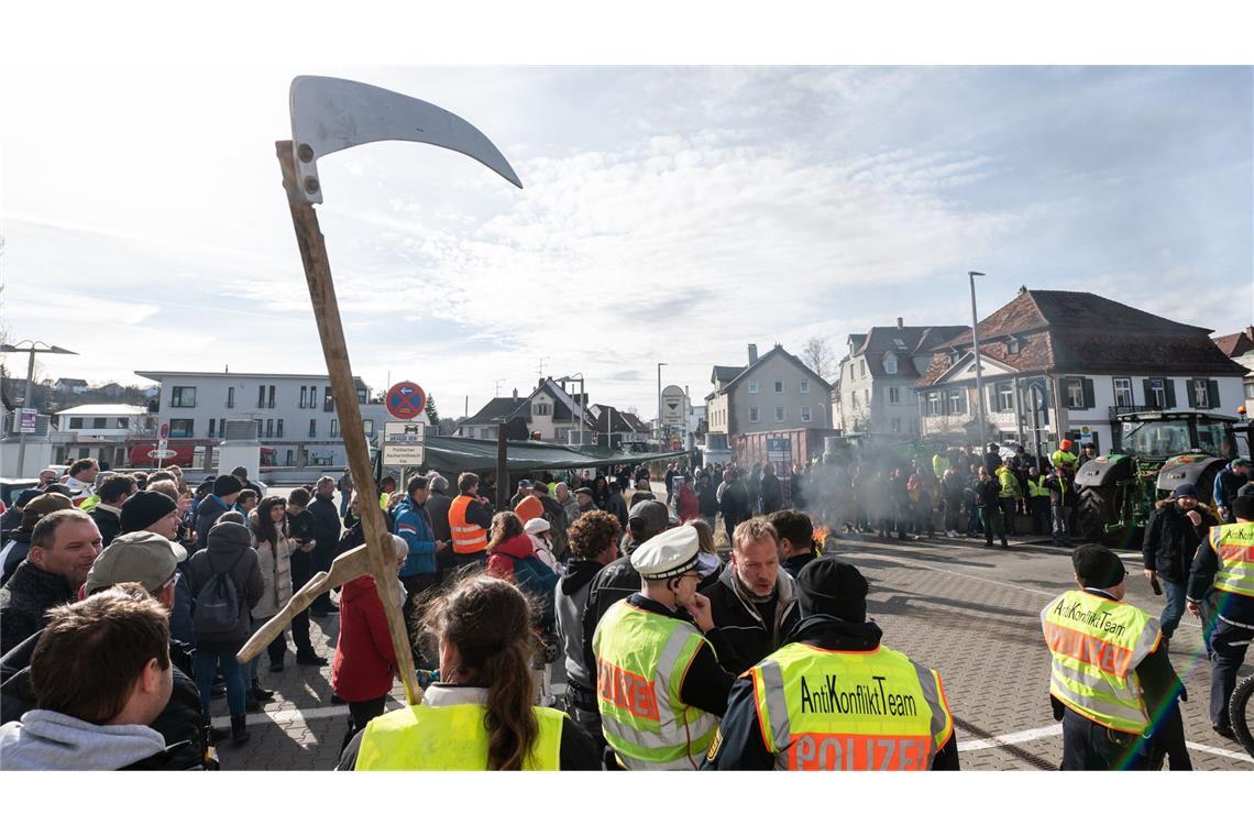 In Biberach kam es am Aschermittwoch zu Ausschreitungen.