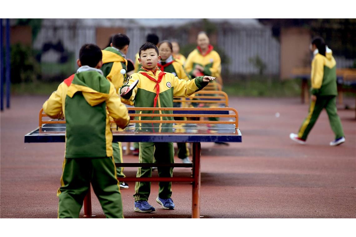 In China sollen Kinder mehr Sport in der Schule treiben. (Archivbild)