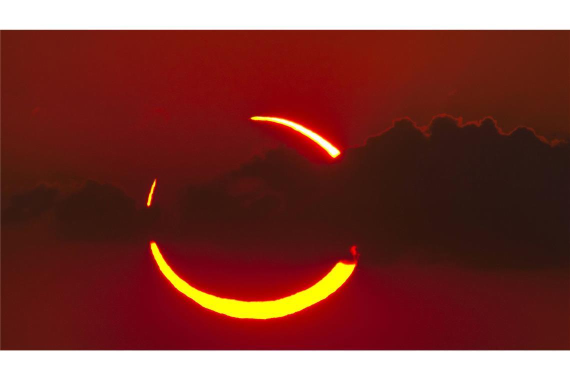 In den USA, Mexiko und Kanada können Millionen Menschen am Montag eine Sonnenfinsternis verfolgen.