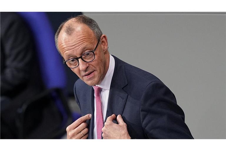 In der Bredouille: Friedrich Merz.