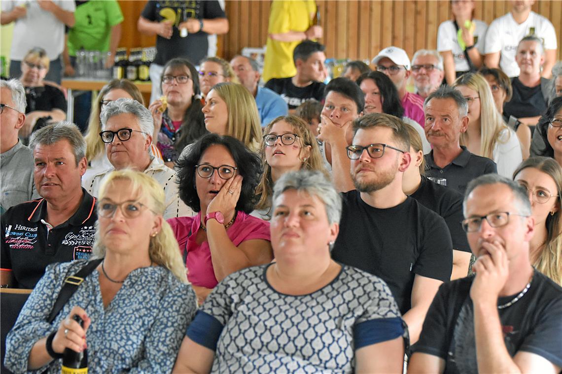 In der ersten Halbzeit wurden die Nerven in Althütte ganz schön strapaziert.