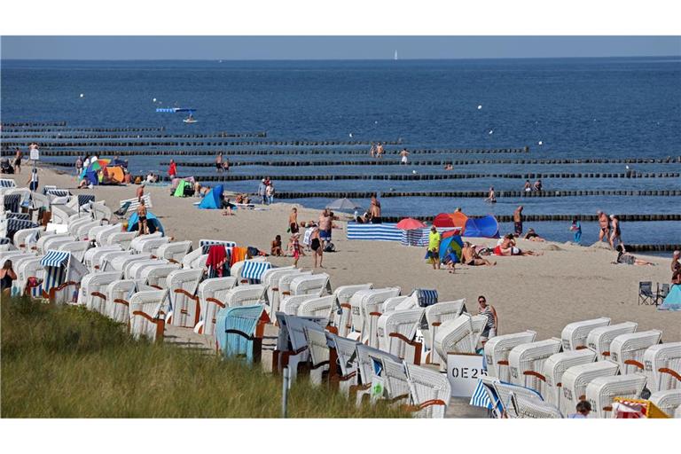 In der Ostsee wurden teils "extrem hohe Temperaturen" gemessen. (Symbolbild)