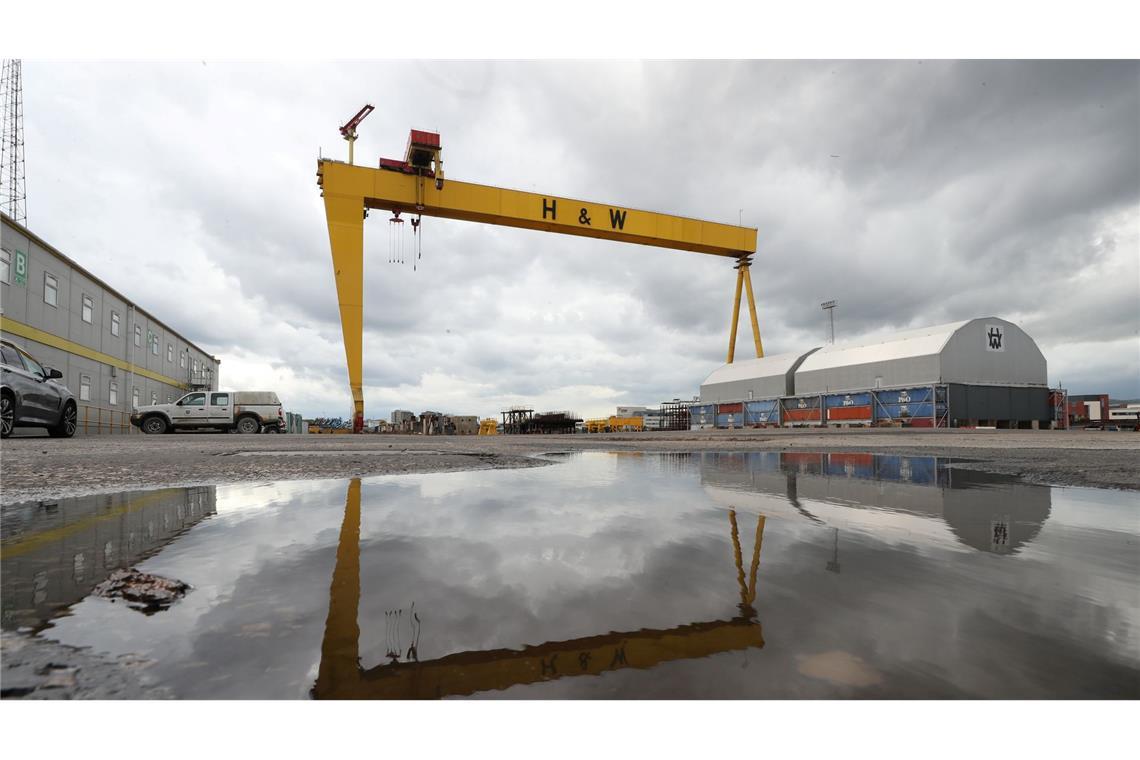 In der Werft wurde die "Titanic" gebaut. (Archivbild)