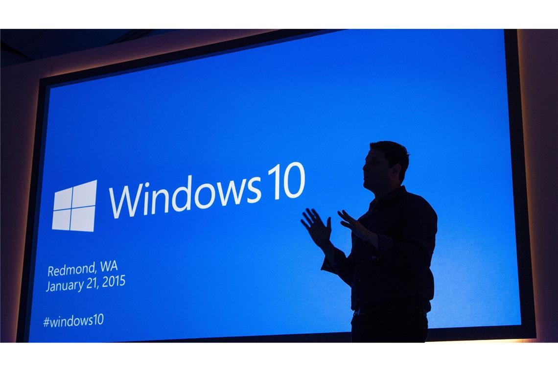In Deutschland laufen derzeit noch 32 Millionen Rechner mit Windows 10. (Symbolbild)