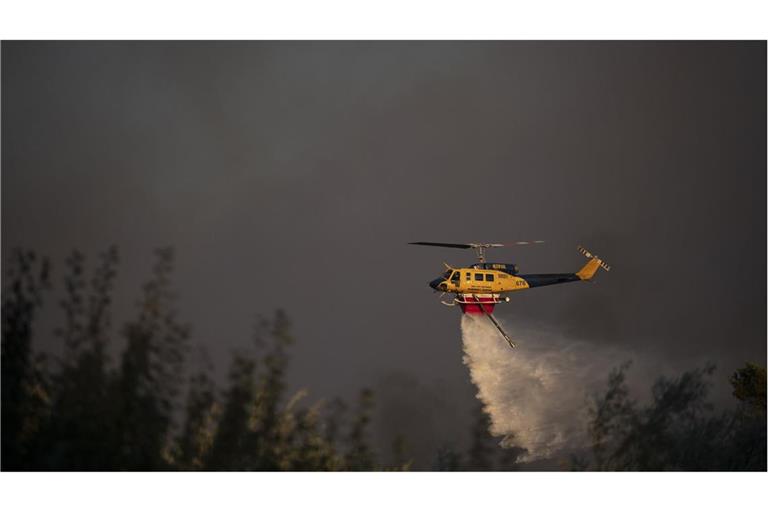 In einigen Teilen Griechenlands wüten aktuell Waldbrände.