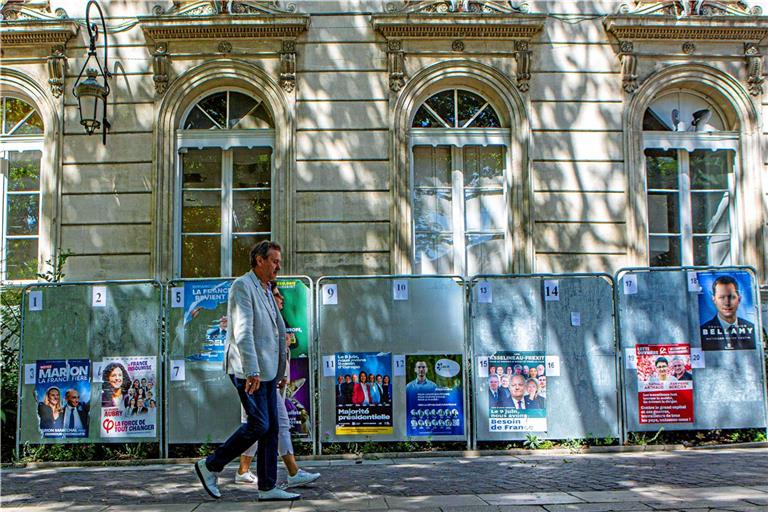 In Frankreich sind es nicht die Europathemen, welche die Menschen beschäftigen. Foto: Imago/Manngold