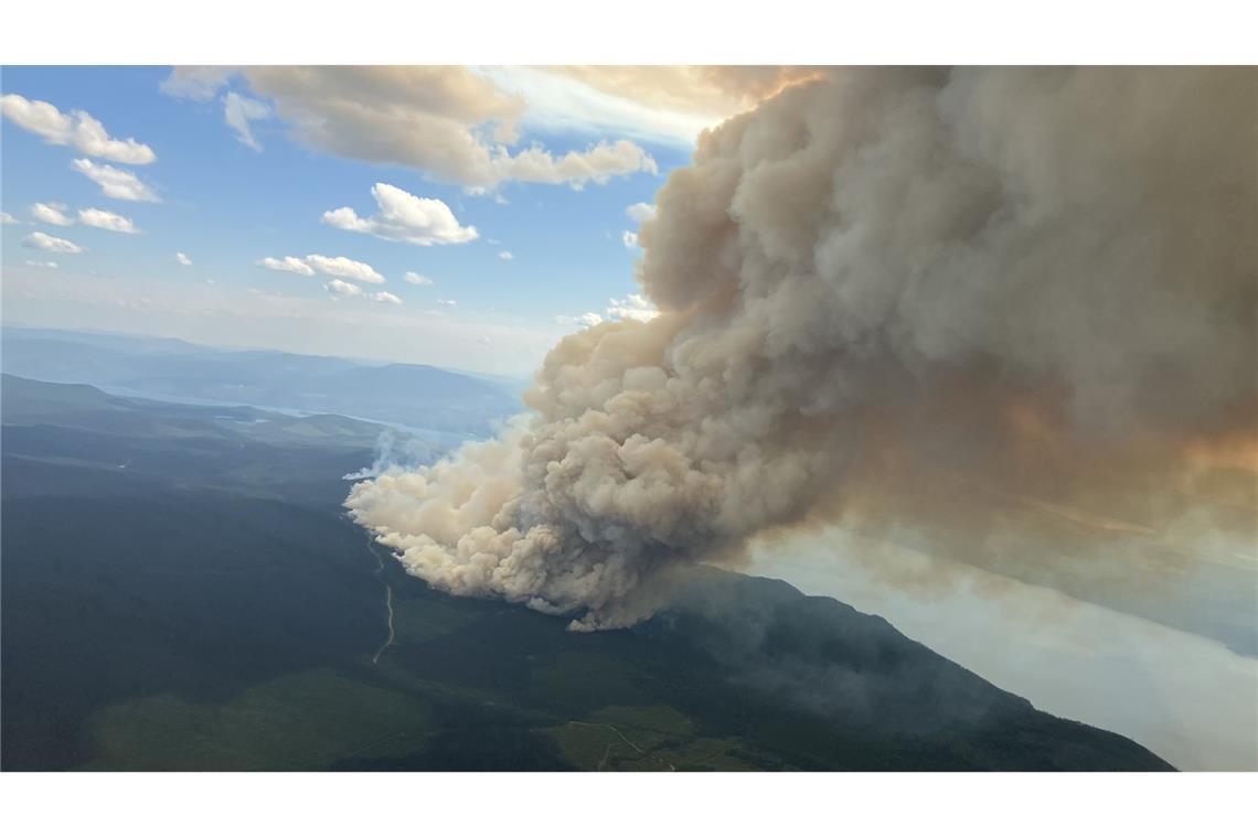 In Kanada wüten derzeit hunderte Waldbrände. Nach Angaben der zuständigen Behörde CIFFC (Canadian Interagency Forest Fire Center) gibt es über 800 aktive Brände.